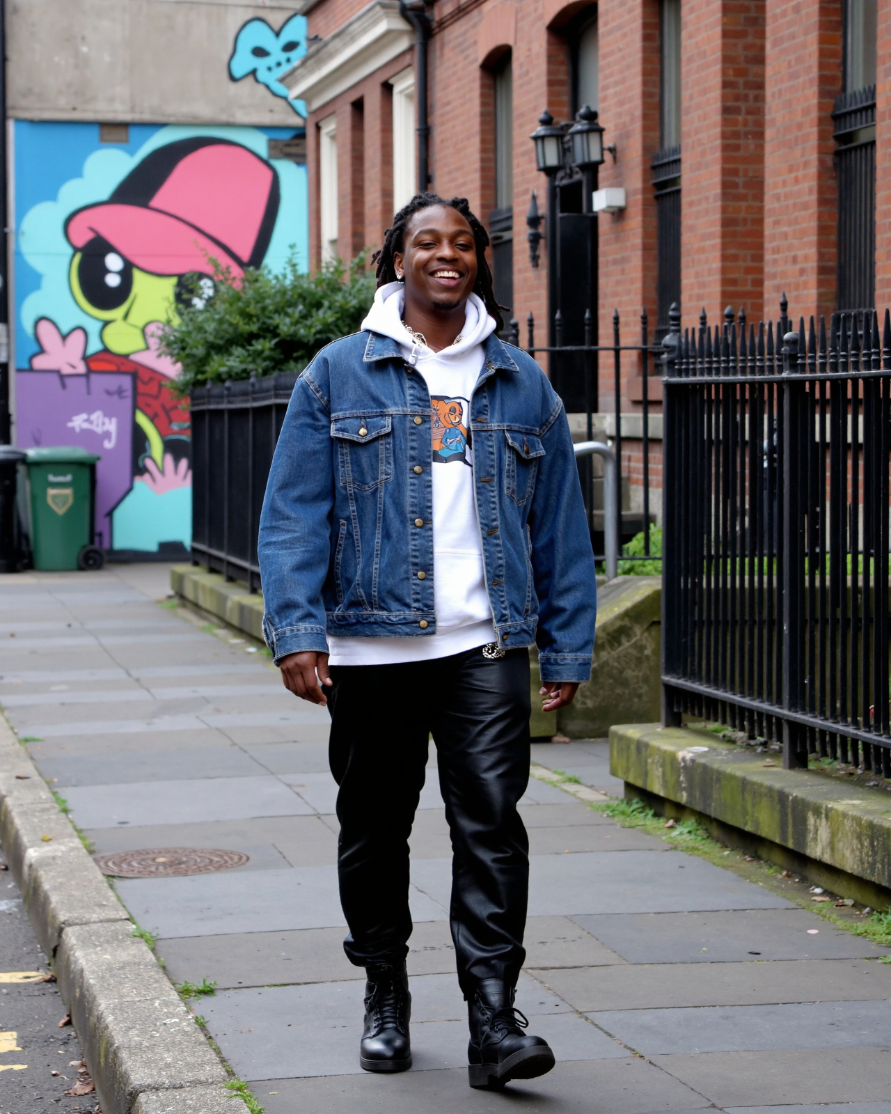 Template example Streetwear 5 (male)